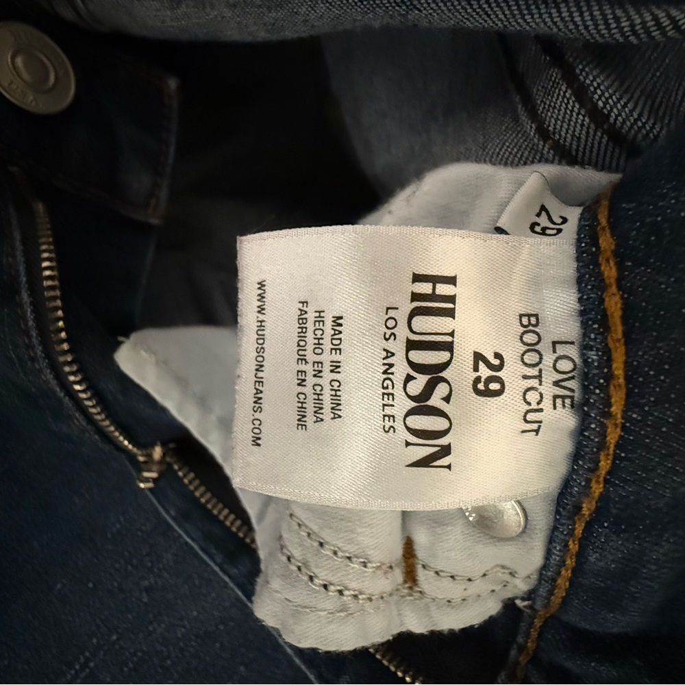 Hudson Jeans Women's Dark Blue Bootcut
